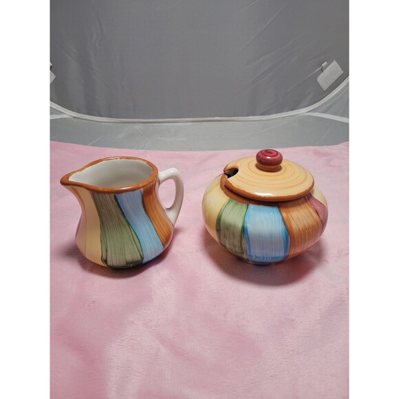 Rare HF Coors Tucson  Creamer & Sugar Set - Picture 1 of 7